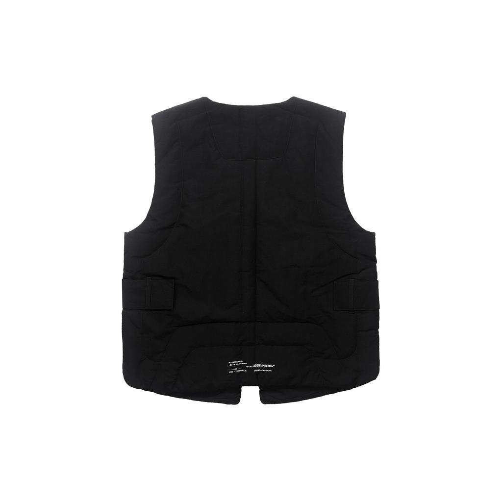 Jordan Solid Color V-Neck Single-Breasted Vest Men Vests Black DR1438-010