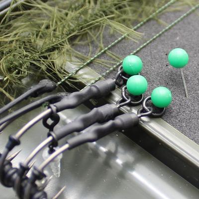 Equipo de pesca de carpa, Boilies de cebo, aguja de taladro, Pellet de aguja de cebo para aparejos de pesca, accesorios de herramientas, 100 Uds.