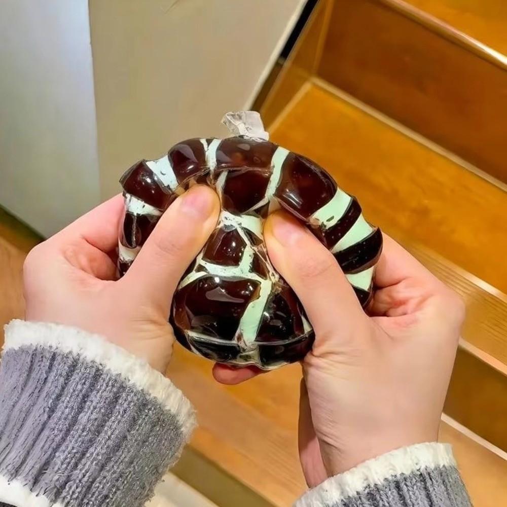 Crispy Sound Chocolate Squish Ball Simulation Chocolate Cracking Ball Crispy Ball Toy Sensory Play