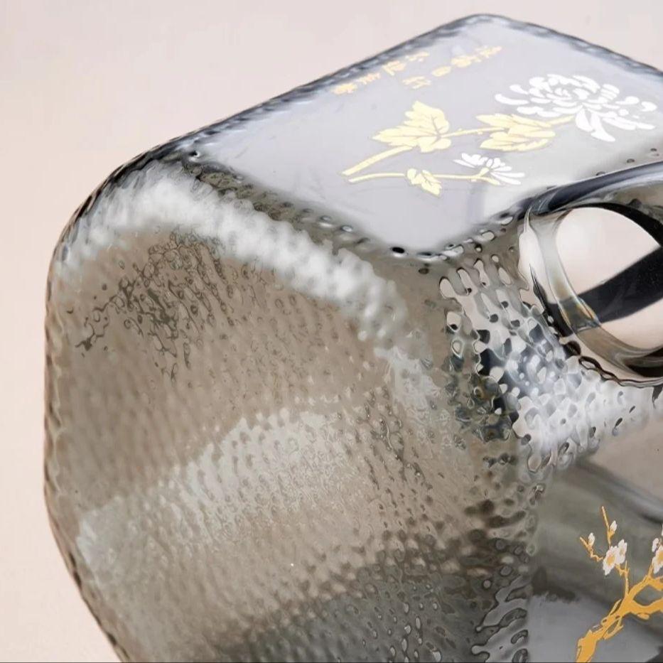 GIANXI Large Capacity Teapot China Hammer Design Tea Water Separation High Temperature Resistance Can Heated Tea Pot