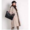 Women Oxford Fabric Shoulder Bag Large Capacity Minimalist Fashion Handheld Bag Casual Water-Resistant Tote Bag