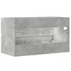 Bathroom Wall Mounted Cabinet Concrete Grey 80 x 38.5 x 45 cm Particleboard