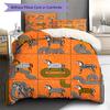 Horse Art Pattern Pattern Bedding Quilt Set Quilt Cover Pillowcase Home Decoration Gift (1 * duvet cover + 2 * pillowcase, without core)