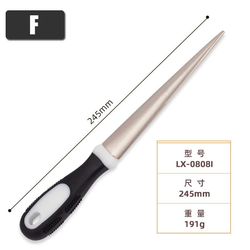 Sharpening Rod Diamond Rod Kitchen Gadgets Knife Sharpener Slaughterhouse Butcher Sharpening Bar Fish Hook Grinding