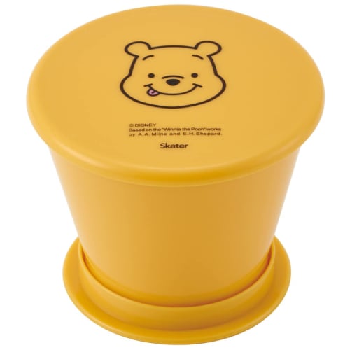 Skater Chilled Pudding Cups, 2-Piece Set, Disney Winnie the Pooh Design, Made in Japan, PRC1-A