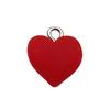 Colorful Resin Heart Earrings & Keychain Necklace Charm Set