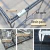 Extra Large Foldable Chicken Coop with Thickened Wire for Egg-Laying