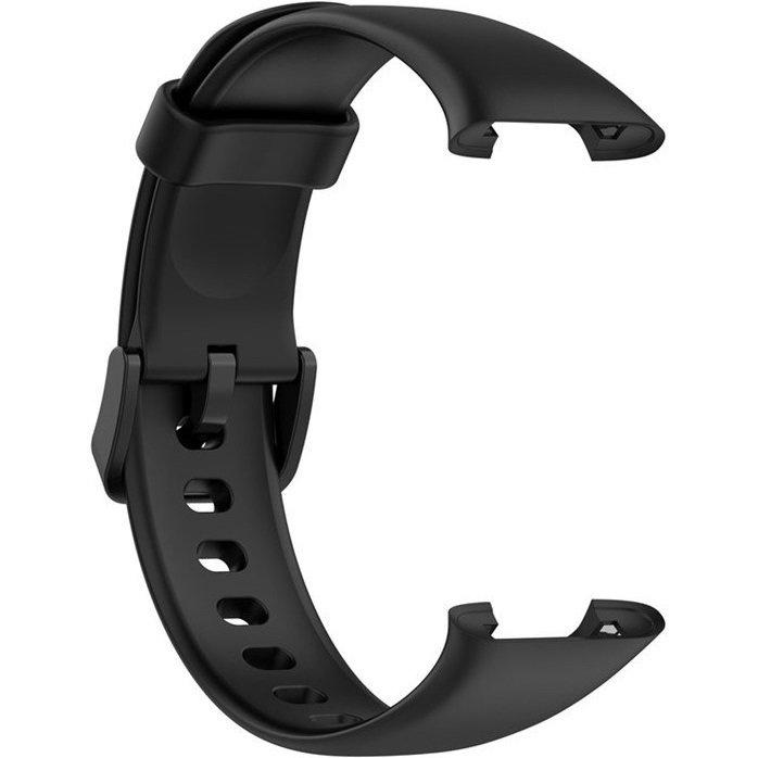 Silicone Strap for Xiaomi Mi Band 7 Pro, Black