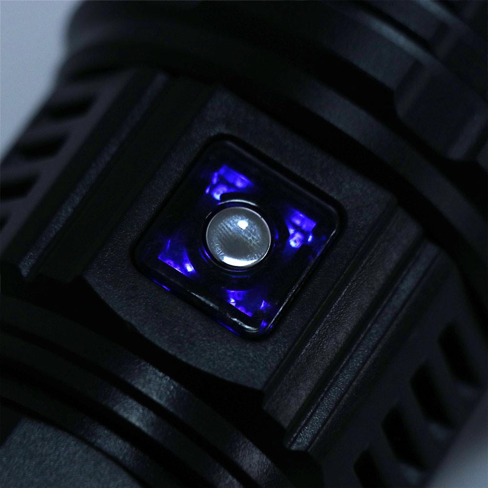 Multifunctional Rechargeable Laser Flashlight Emergency Powerful Strong Light Torch Spotlight LED Work Flashlight Outdoor