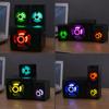 Computer Speaker 2.1 USB Powered Stereo Subwoofer Multimedia Wired Speaker with RGB LED Light for PC Laptop