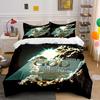 God Is Our Refuge Psalms Print Bedding Bedding set (1 duvet cover, 2 pillowcases, duvet not included)