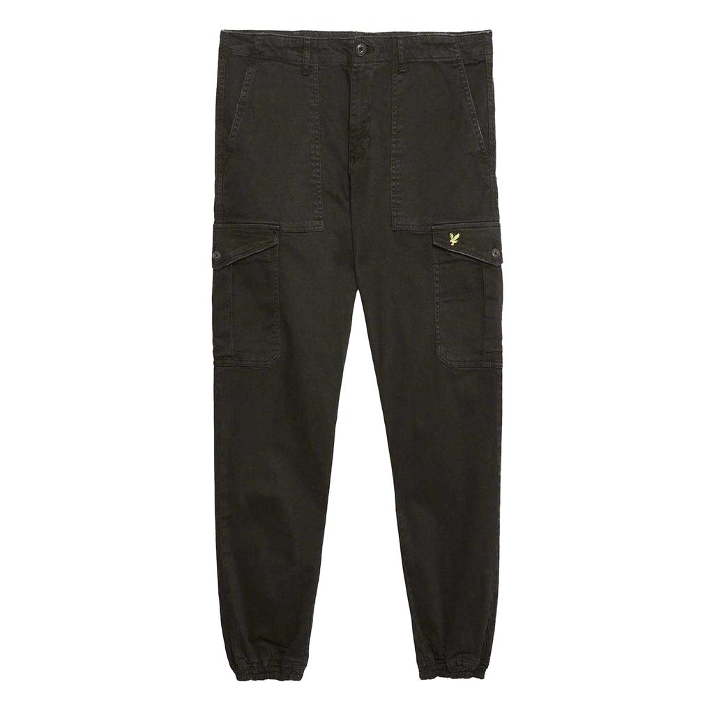 Lyle & Scott Mens Embroidered Logo Cargo Trousers