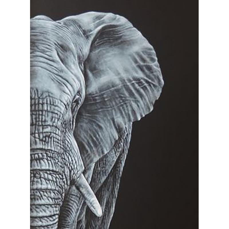 DIY Elephant 5D Diamond Maling Full Rund Drill Animal Diamond Brodery Rhinestone Art Mosaic Home Decoration Håndlaget gave