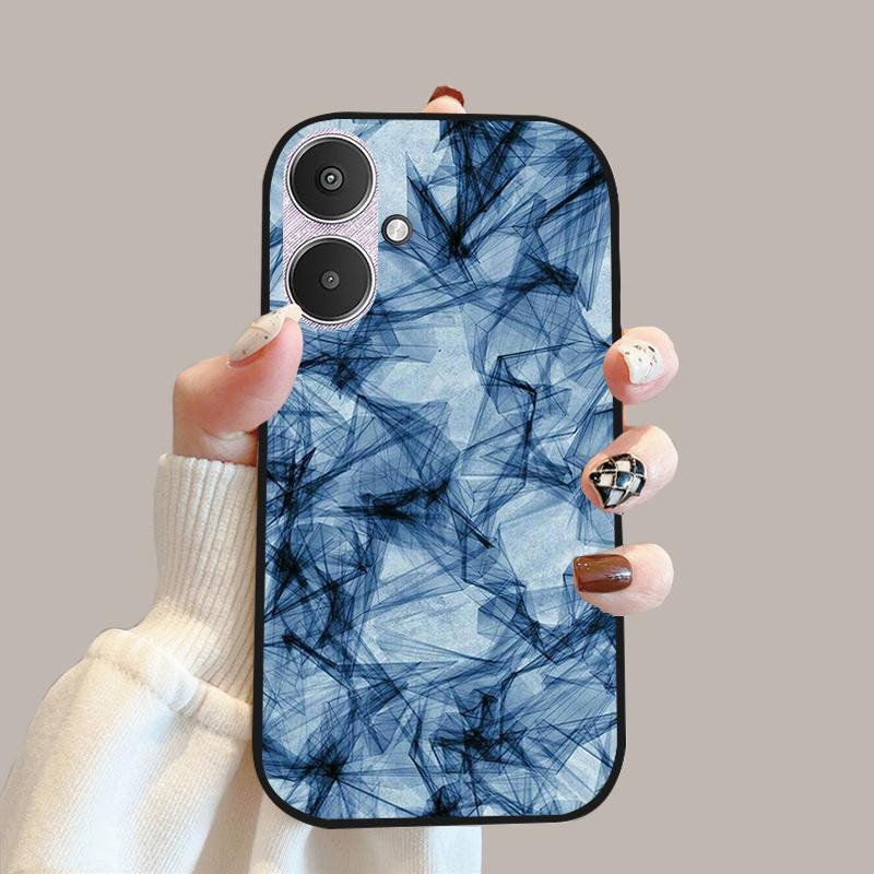 For Xiaomi Poco M6 5G Case 23128PC33I Silicone TPU Soft Phone Cover Cases For Redmi 13C 13R 5G Fashion Protective Fundas Shells
