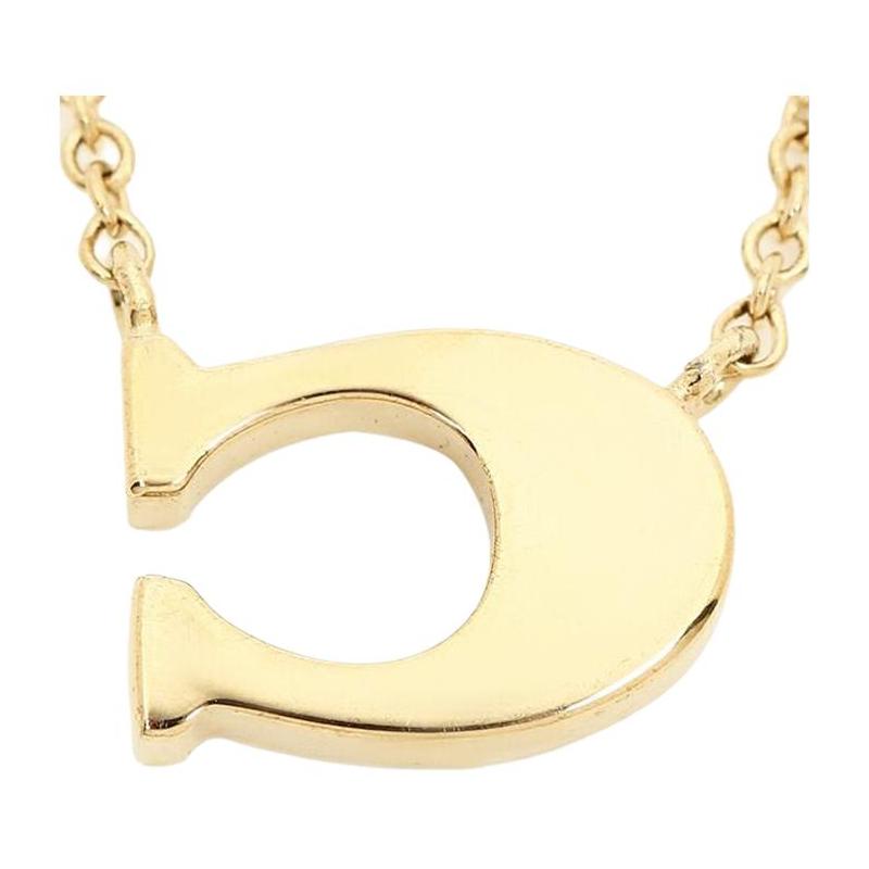 COACH Original design necklace for women gold