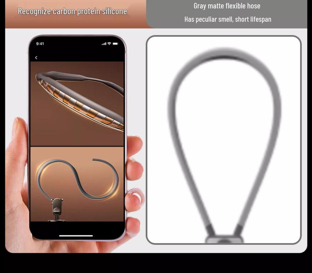 Magnetic Quick-Release Mobile Phone Neck Strap Holder for Cycling, Fishing, Running, and First-Person Vlog Chest Mounting.