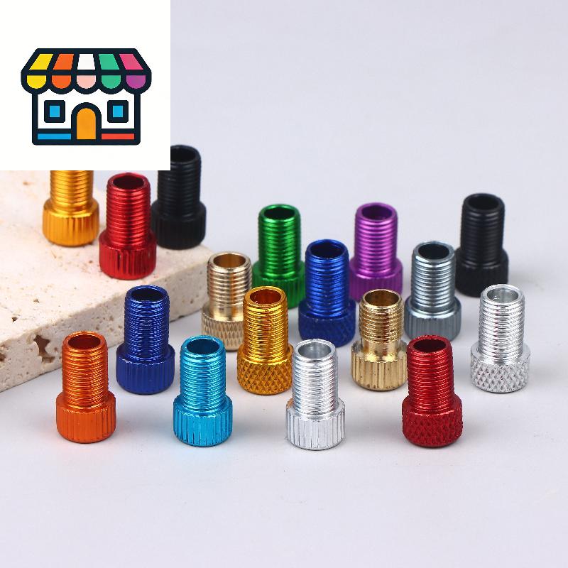 20pcs Bicycle Valve Pump Converter Adapter Convert Nozzle Inflation Adaptor F/V To A/V Bike Valve Adapter