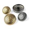 Runde Metall-Knöpfe zum Nähen für Handarbeiten, Vintage-Kleidungszubehör, Britischer Stil, Mantel und Jacke, Mode, 10 Stück pro Los