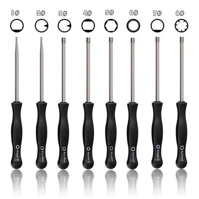 New 8pcs Screwdriver Carburetor Adjustment Tool Single D Double D Hexagon Hex Socket Kit Set Fit for 2 Cycle