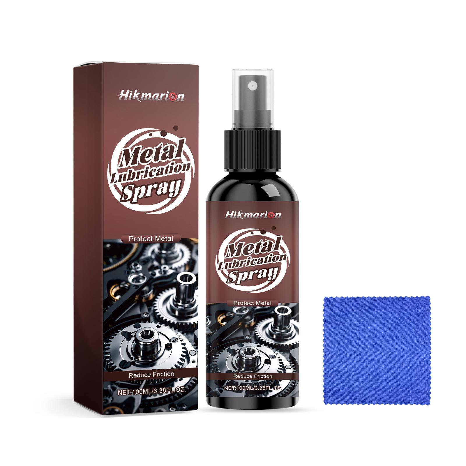 Hikmarion Metal Lubricant: Cleans and smoothens metal parts for daily use.