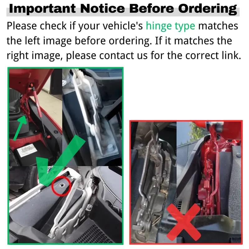 Vorderhaube Modifikation Gasdruckfeder für Hyundai Tucson TL 2015-2018 Motor Kohlefaser Federdämpfer Hubstütze Stoßdämpfer