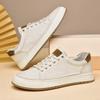 Fashion Genuine Leather Casual Shoes Men Sneakers Men's Vulcanized Shoes New Trend Comfort Skateboard Footwear Non-Slip Men's Shoes