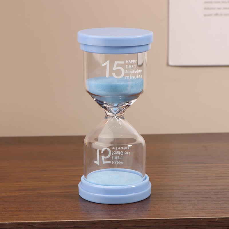 1Pc 3/5/10/15/30 Minutes Colorful Sandglass Children Kid Gift Toy Sand Timer Hour Glass Home Decoration Sand Clock