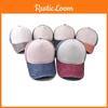 Block Color Cotton Wash Plain Baseball Cap Sun Protection Hat For Men And Women