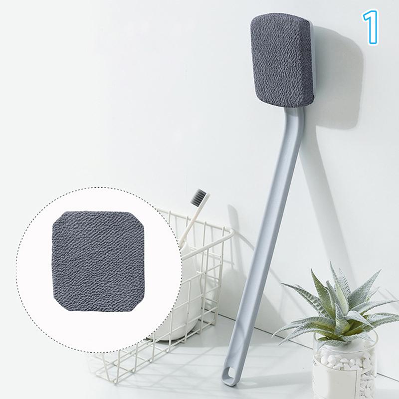 

1 шт. Пластиковая съемная щетка для тела с длинной ручкой для душа, щетки для мытья в ванной, массажер для купания, отшелушивающая щетка для спины, банные инструменты
