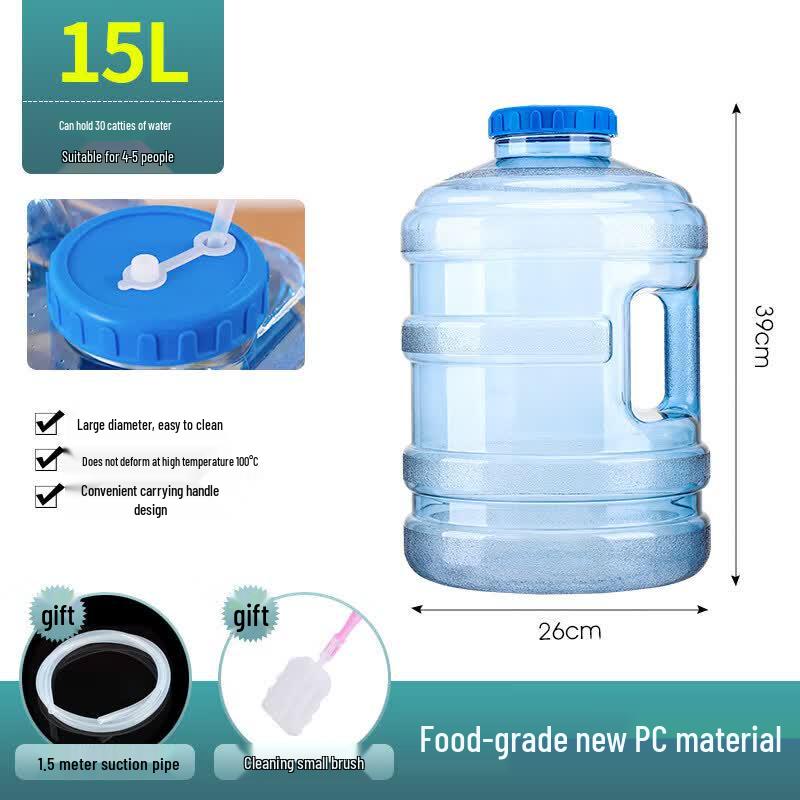 ZISIZ Portable Plastic Water Storage Bucket