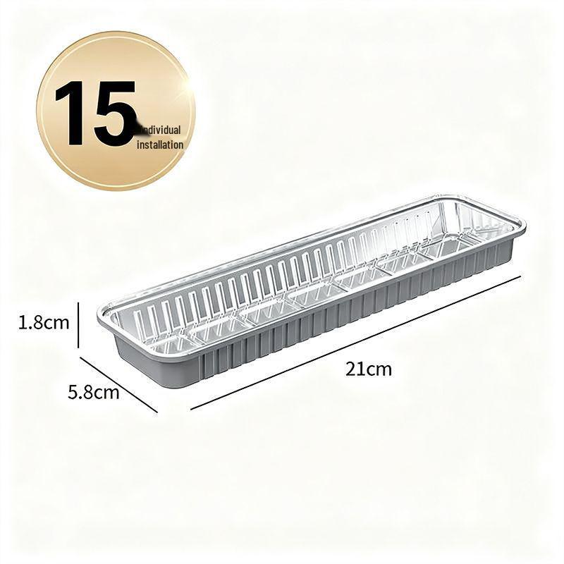 Disposable Aluminum Foil Oil Tray and Filter for Range Hood