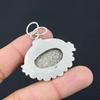 Daughters Day Deal Sterling Silver Oval Stingray Coral Stone New Pendant Jewelry