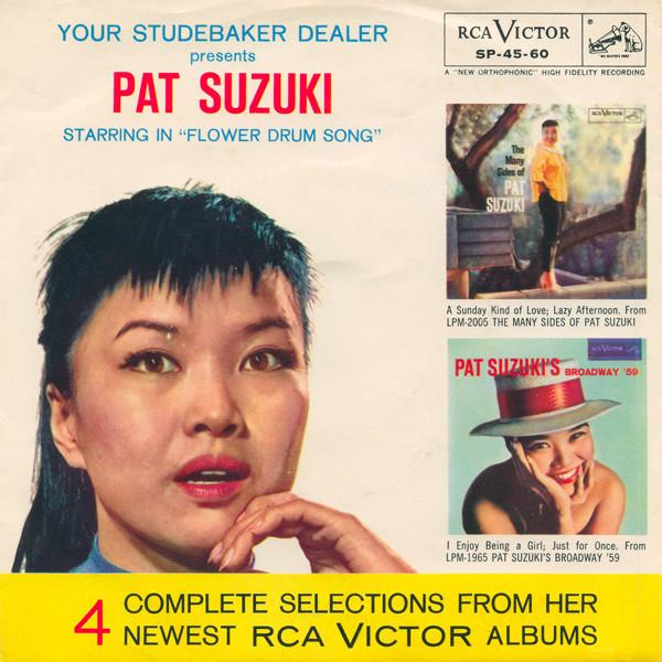 

7inch Record PAT SUZUKI Your Studebaker Dealer Presents Pat SP4560 RCA Victor 1959 US Jazz Used