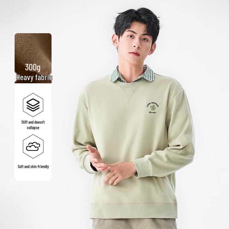 Baleno Men's Soft Breathable Heavyweight Crewneck Sweatshirt