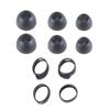 Silicone Ear Tips for Samsung Galaxy Buds FE Antislip Wing Tips Set In-Ear Earphone Cover Earbuds Eartips Set