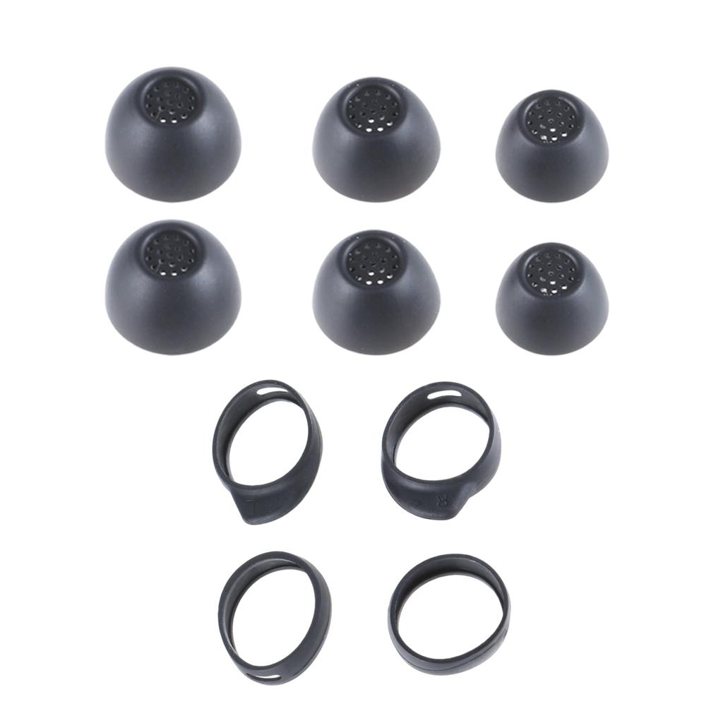 Silicone Ear Tips for Samsung Galaxy Buds FE Antislip Wing Tips Set In-Ear Earphone Cover Earbuds Eartips Set