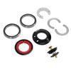 Bike Integrated Headset for Full IS52 Standard Frames Aluminum 28.6mm 40mm Bike Headset Kit with Sealed Bearing Internal Cable Routing