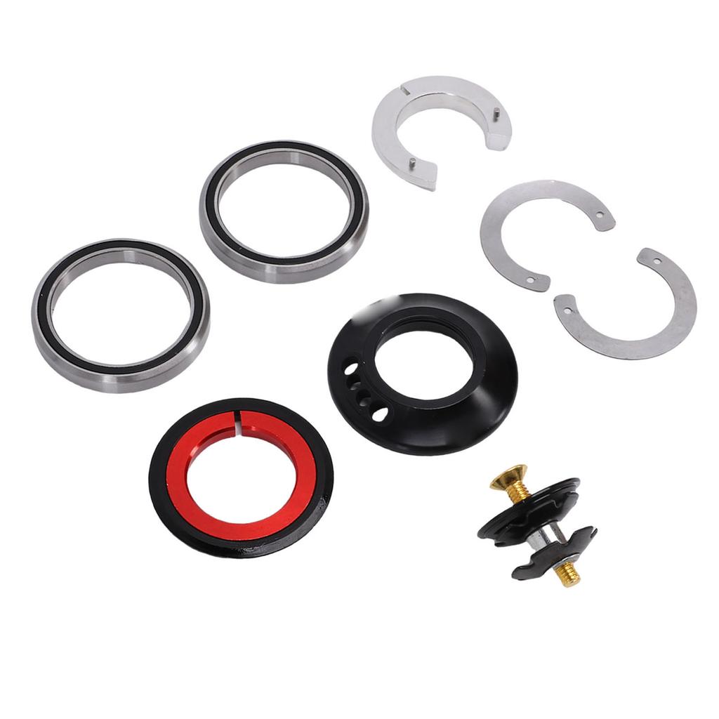 Bike Integrated Headset for Full IS52 Standard Frames Aluminum 28.6mm 40mm Bike Headset Kit with Sealed Bearing Internal Cable Routing