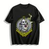 Clown Benjamin Print Streetwear T-Shirt Hip Hop Casual Loose Top Pure Cotton T-shirt