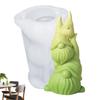New Faceless Dwarf Silicone Molds 3D Gnome Fondant Scented Candle Clay Plaster Resin Crafts Mold 2025 Easter Gift Home Decor