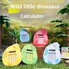 Dinosaur Computer Pattern Function Cartoon Keychain Kids School Decor Bag