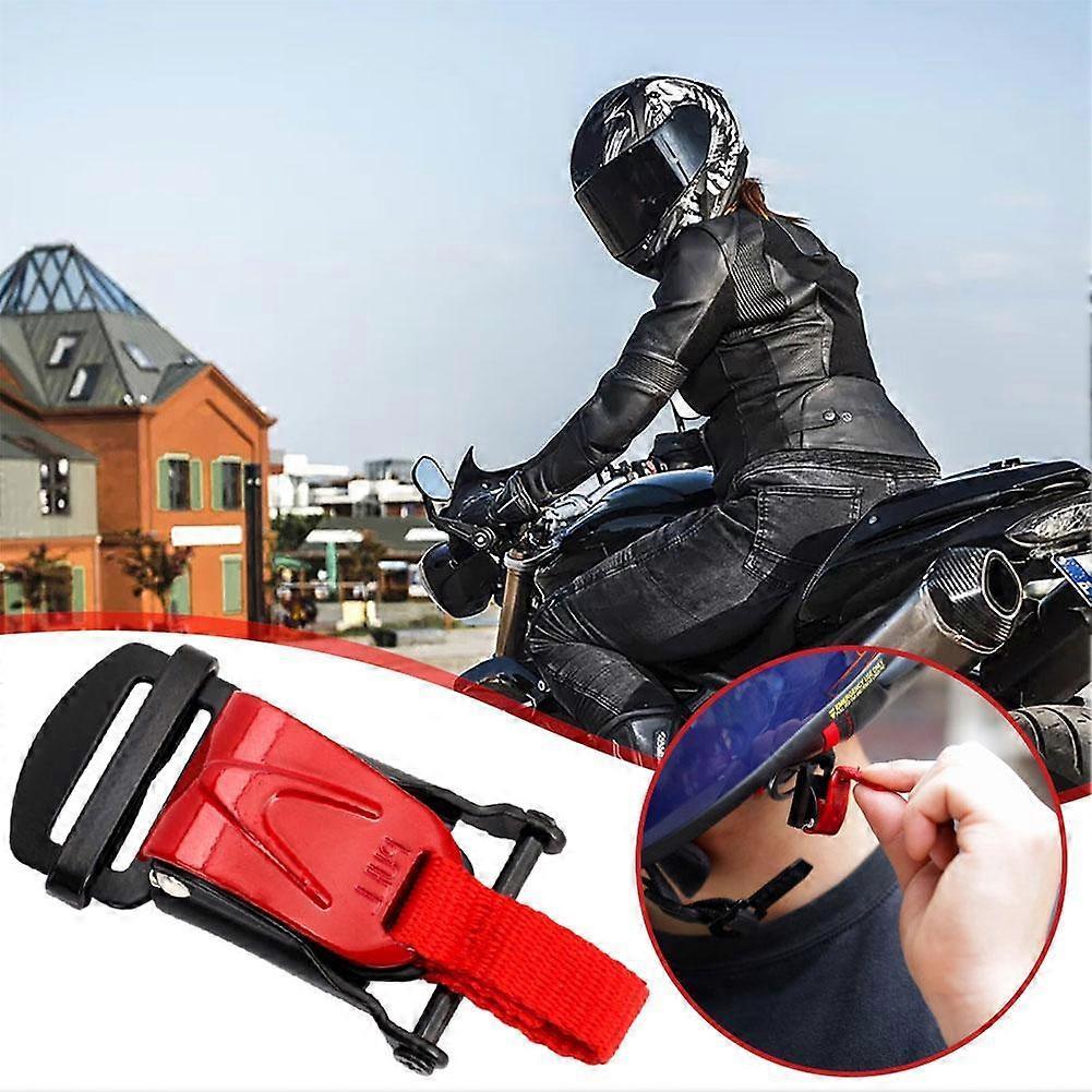 Motorcycle Helmet Buckle Harley Double D Ring Modified Quick Release Buckle Fast Buckle Chin Buckle DIY Simple Convenient