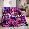 1PC Huntrix, K POP Blanket Soft Warm All Season Throw for Sofa, Bed, Car, Office Vibrant Colorful Design, Durable & Cozy Gift