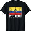Ecuador Soccer Field Country Flag Ecuadorian Pride T-Shirt