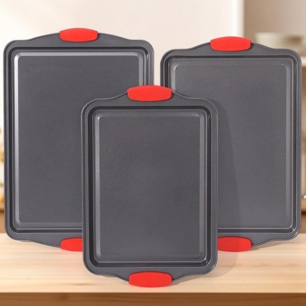 Multi-Purpose Baking Sheet Carbon Steel Bread Cake Mould Restaurant Baking Tray Kitchen