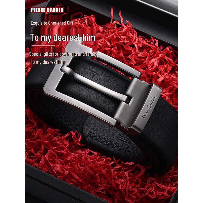 Pierre Cardin Men s Leather Pin Buckle Belt 125cm