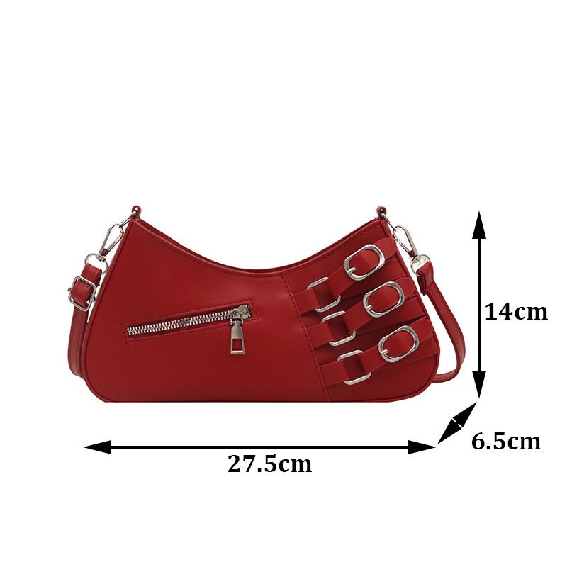 Fashionable and Casual Underarm Handbag for Women Stylish Luxury Design Female Shoulder Crossbody Bag AVE