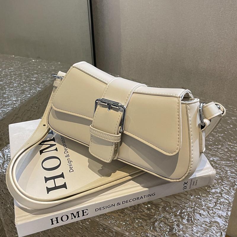 Versatile Single Shoulder Bag for Women Fashionable Crossbody Bags PU Leather Shopping and Travel Bags New Traveler