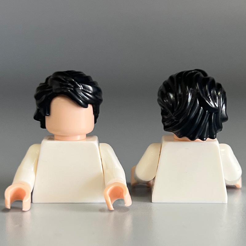 

Совместимые с Lego Мальчиковые Мелкодетальные Волосы Строительные Блоки Детали MOC DIY Сборка Игрушечные Аксессуары