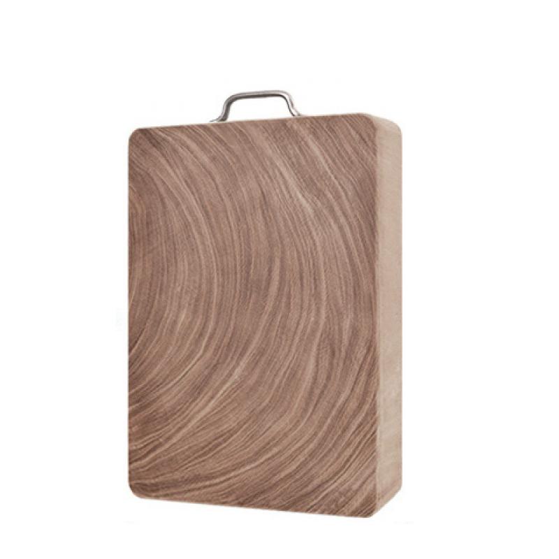 Whole wood iron wood cutting board Solid wood rectangular anti-mold, anti-bacterial thickened chopping and chopping board